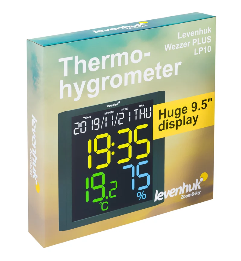 Termohigrómetro Levenhuk Wezzer PLUS LP10