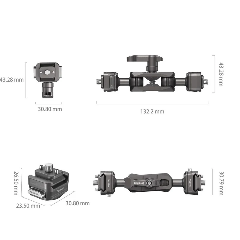 SmallRig HawkLock H21 Bras magique à dégagement rapide avec tête sphérique 4488