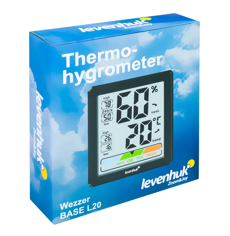 Termohigrómetro Levenhuk Wezzer BASE L20