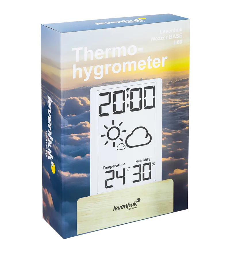 Termohigrómetro Levenhuk Wezzer BASE L60