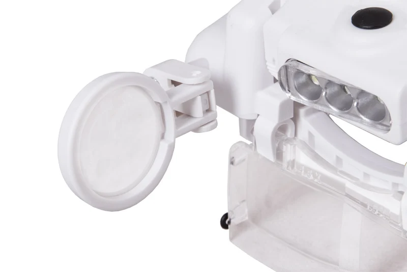 Lupa frontal recargable Levenhuk Zeno Vizor HR2