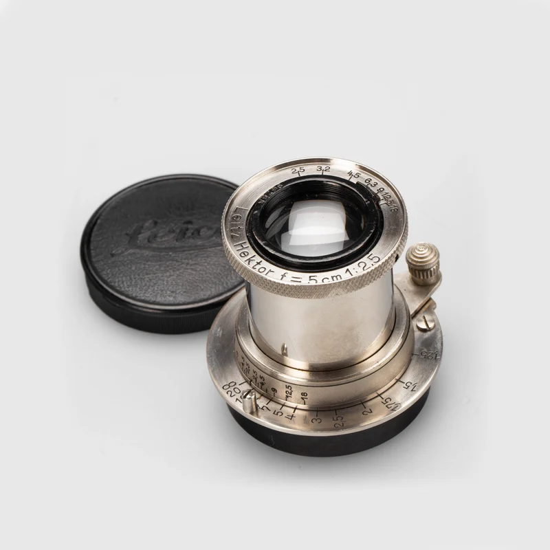 Hektor 2.5/5cm nickel