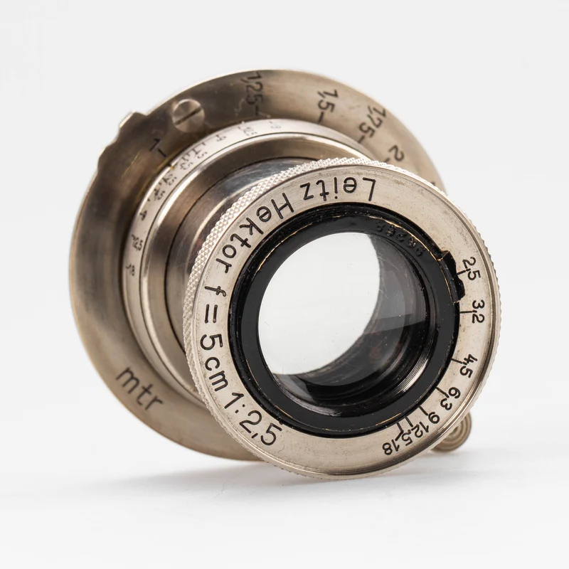 Hektor 2.5/5cm nickel