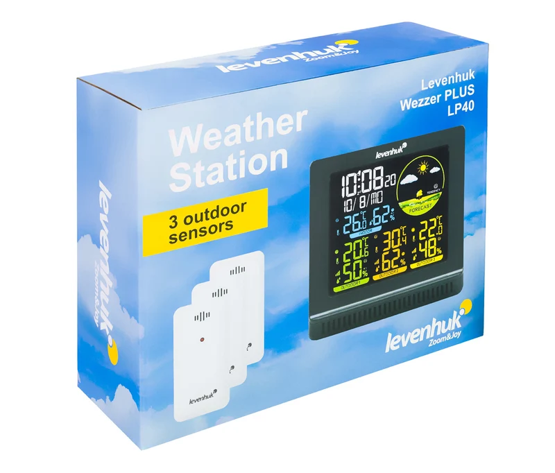Estación meteorológica Levenhuk Wezzer PLUS LP40