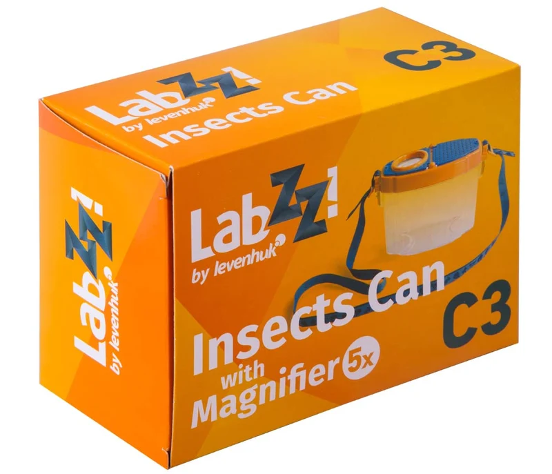 Frasco para observar insectos Levenhuk LabZZ C3