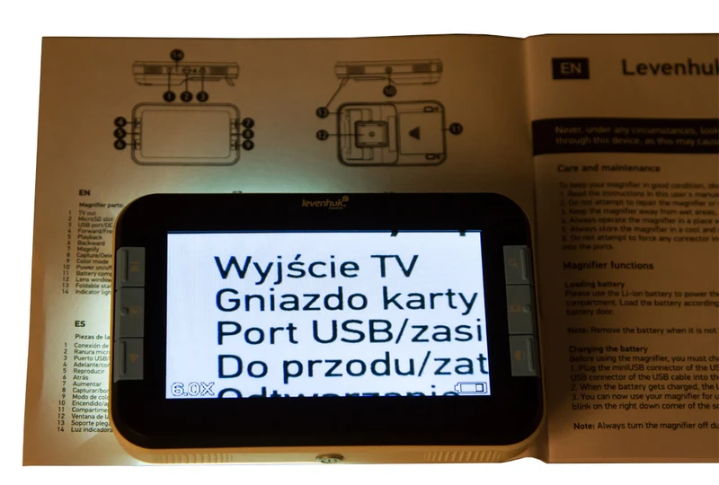 Lupa digital Levenhuk DTX 43