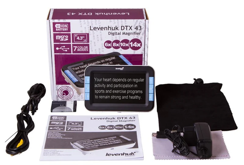 Lupa digital Levenhuk DTX 43