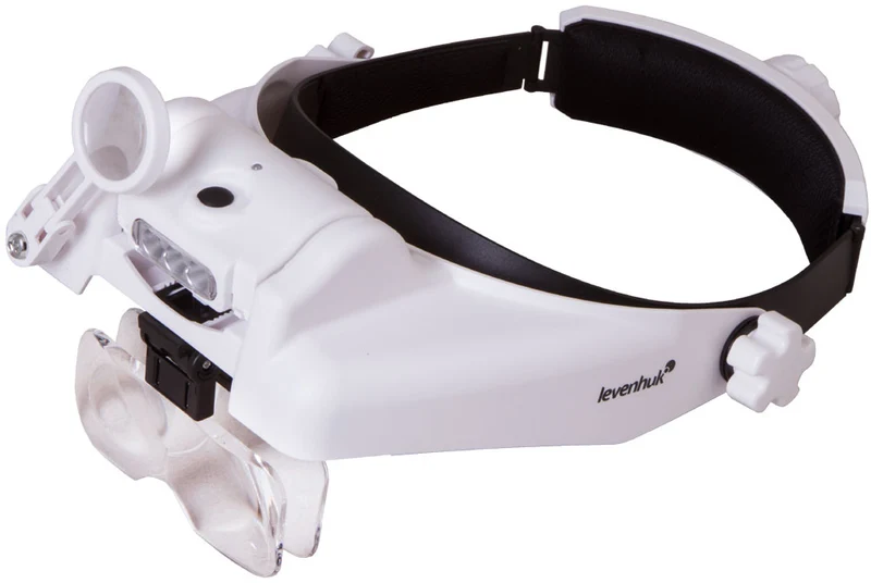 Lupa frontal recargable Levenhuk Zeno Vizor HR6