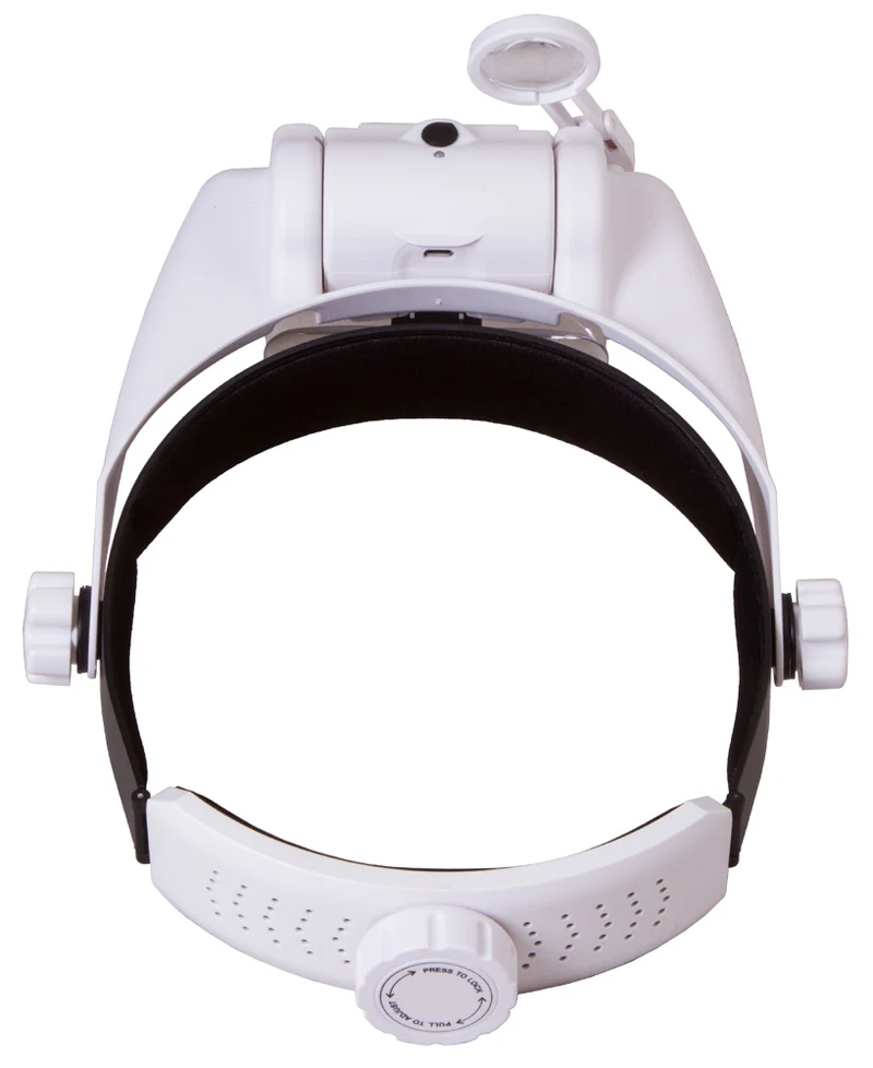 Lupa frontal recargable Levenhuk Zeno Vizor HR6