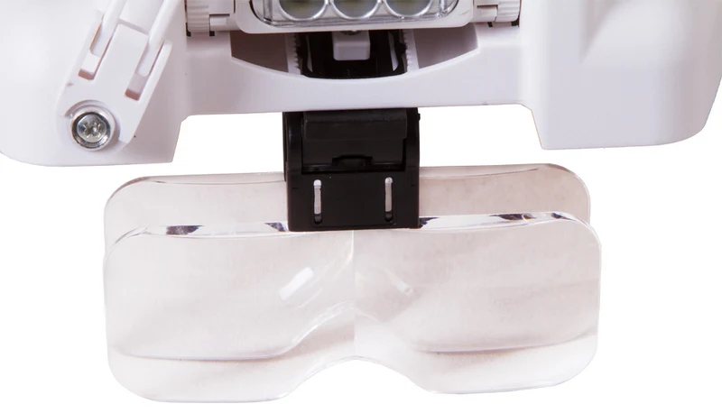 Lupa frontal recargable Levenhuk Zeno Vizor HR6