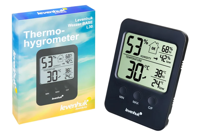 Termohigrómetro Levenhuk Wezzer BASE L30
