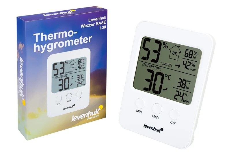 Termohigrómetro Levenhuk Wezzer BASE L30