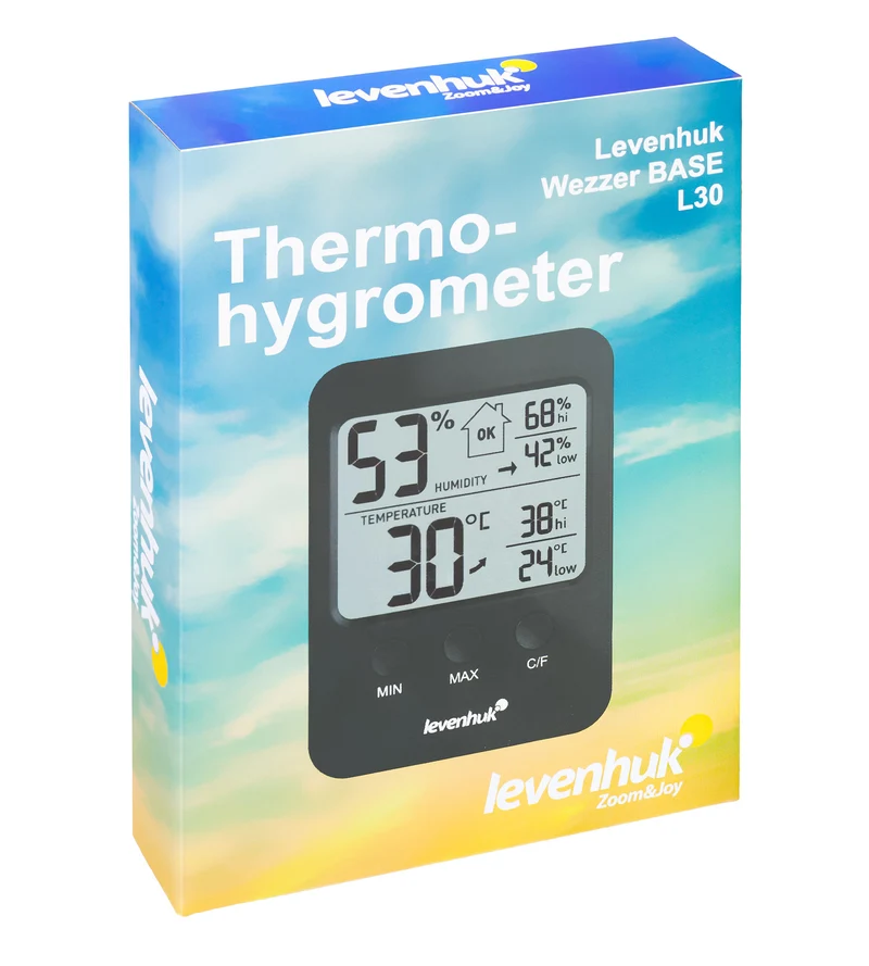Termohigrómetro Levenhuk Wezzer BASE L30