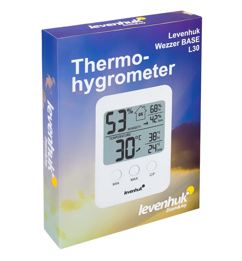 Termohigrómetro Levenhuk Wezzer BASE L30