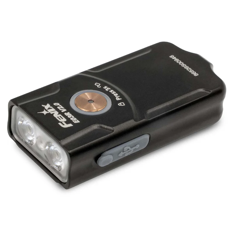 Fenix E03R V2.0 LED Schlüsselbundleuchte schwarz
