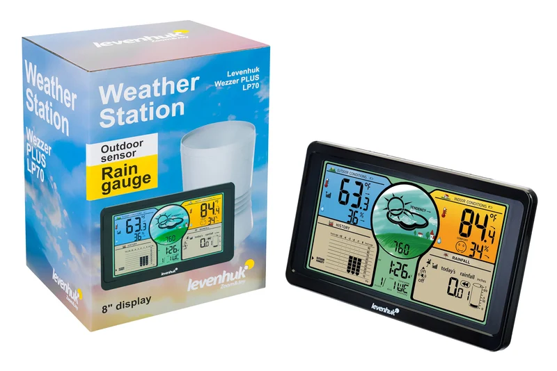 Estación meteorológica Levenhuk Wezzer PLUS LP70