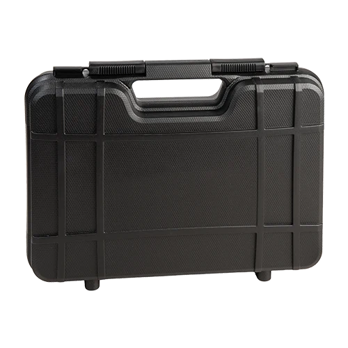 Pistolenkoffer aus Polypropylen, PistKof 31x21x6,5 NS Schw