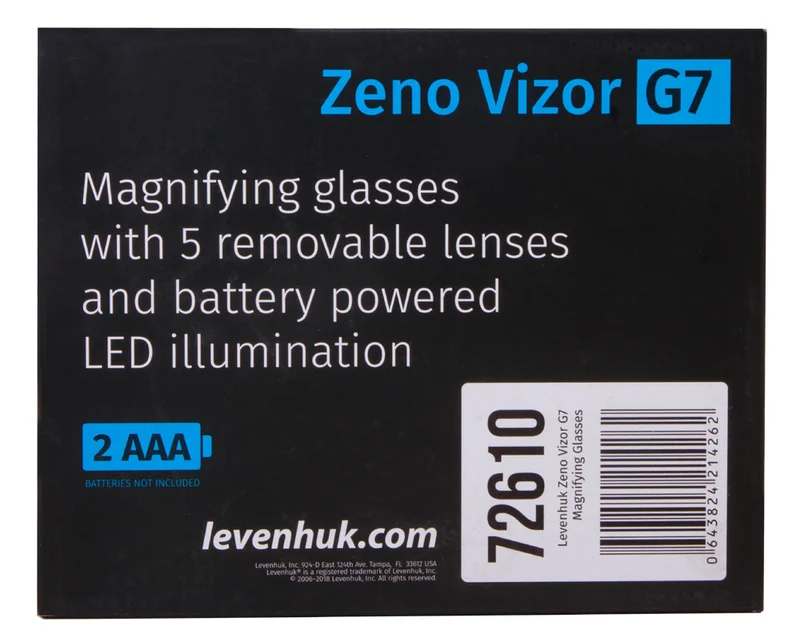 Gafas lupa Levenhuk Zeno Vizor G7