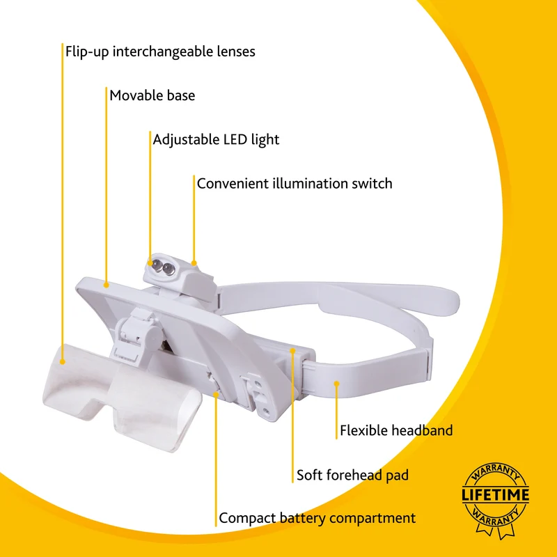 Gafas lupa Levenhuk Zeno Vizor G7