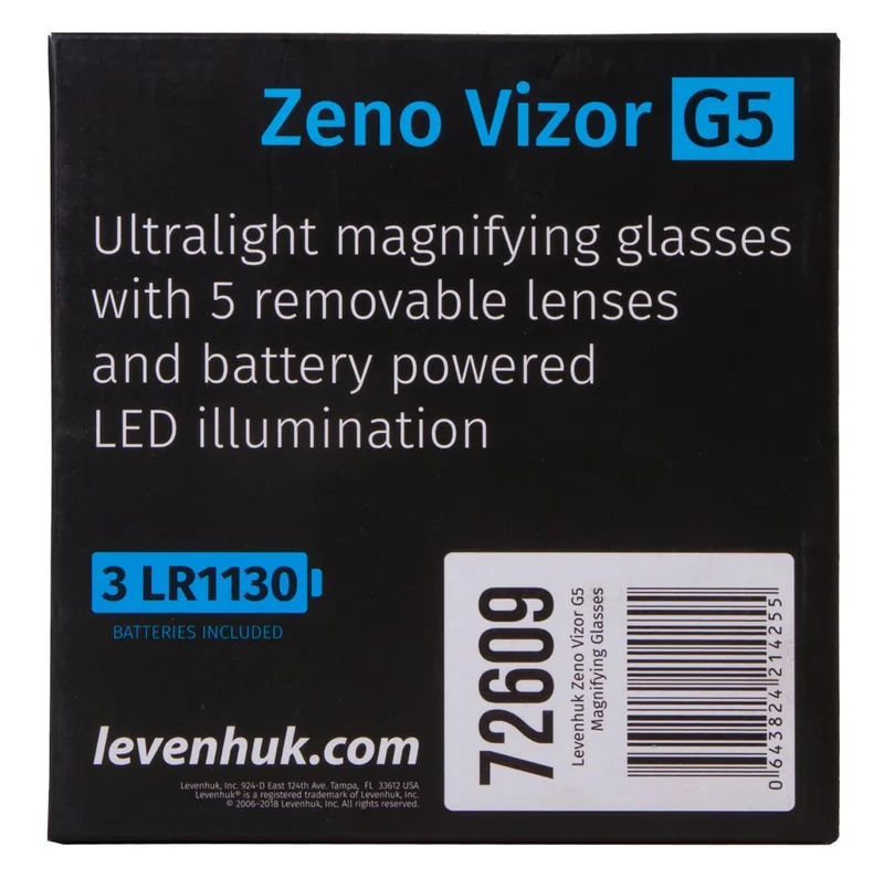 Gafas lupa Levenhuk Zeno Vizor G5