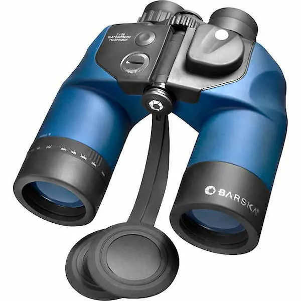 Barska Deep Sea 7x50 WP Binoculars w/internal Rangefinder & Compass
