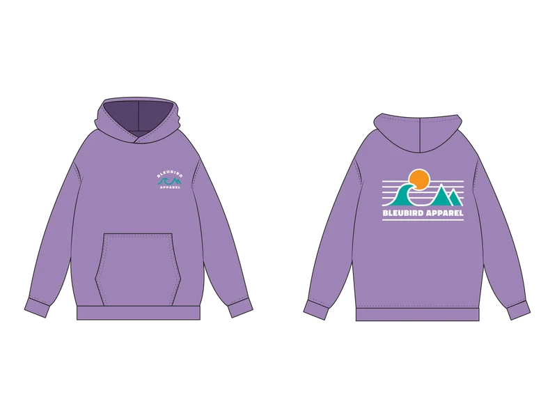 Violet Horizon Hood