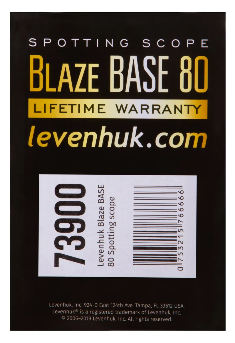 Catalejo Levenhuk Blaze BASE 80