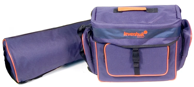 Funda de telescopio Levenhuk Zongo 60; Pequeña, Azul