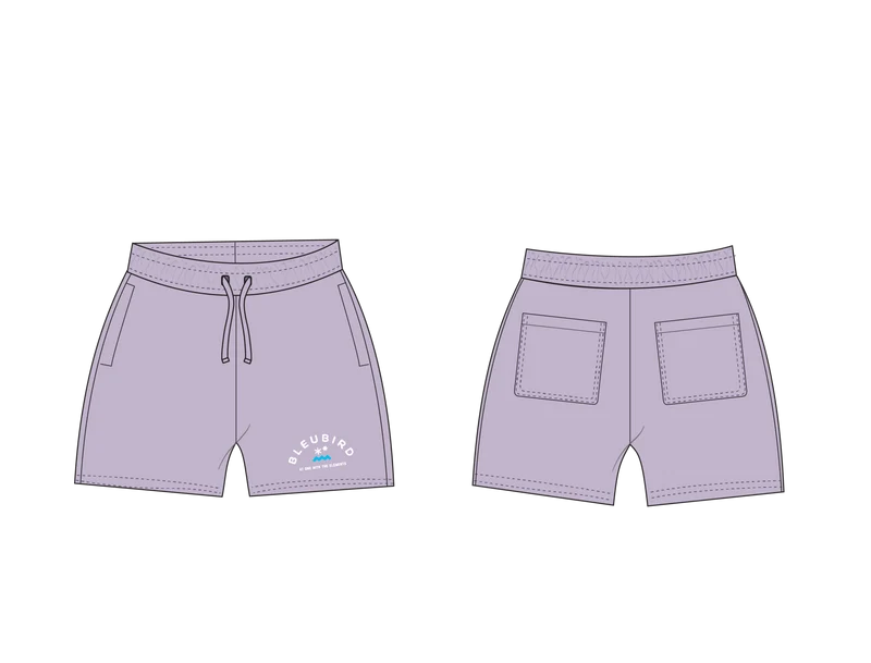 Lavender Original Womens Shorts