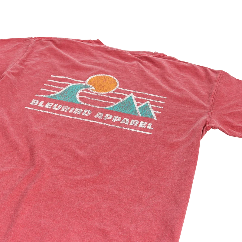Crimson Horizon Tee
