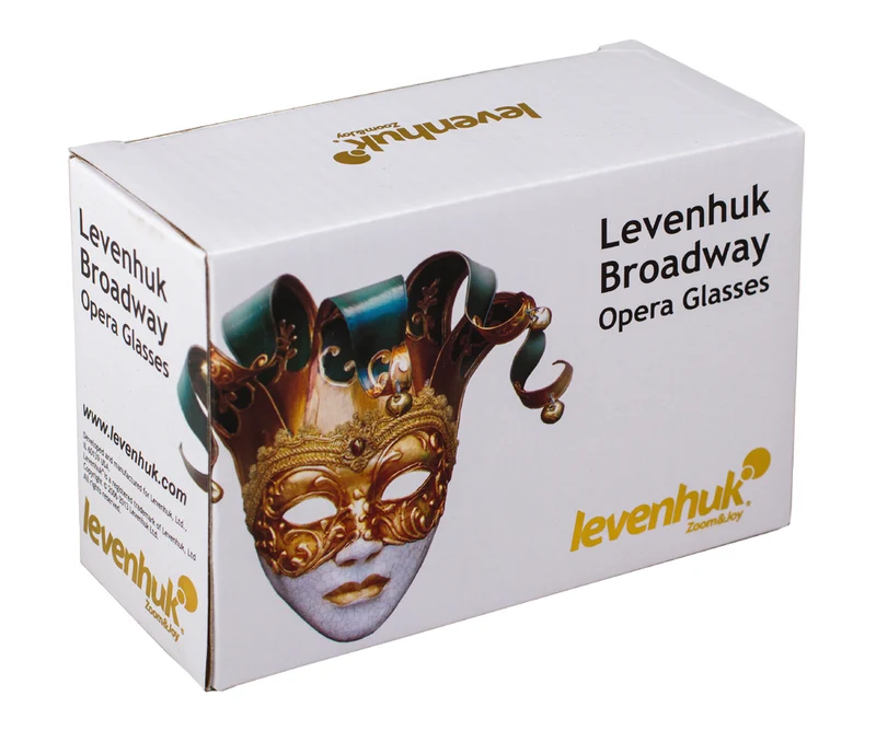 Prismáticos para ópera Levenhuk Broadway 325N (impertinentes con luz LED)
