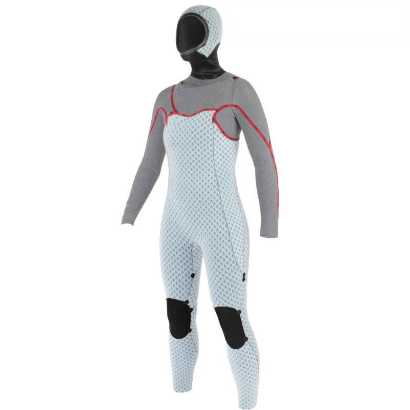 Soöruz Fullsuit Women 6/5/4 CZ GURU+ Hood - ORGANIC OYSTERPRENE W25