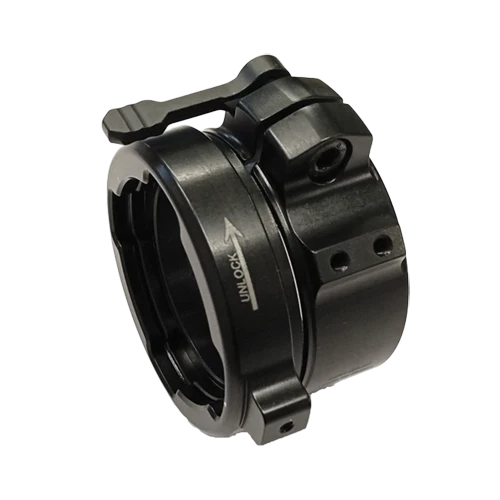 Modularer Rusan-Adapter (kurz) für Wärmebildgeräte, mit Schnellverschlusshebel, 57