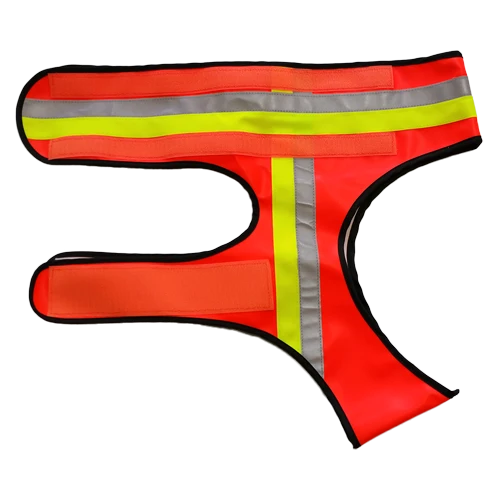 Hundewarnweste, Hundesignalweste 3-70 orange