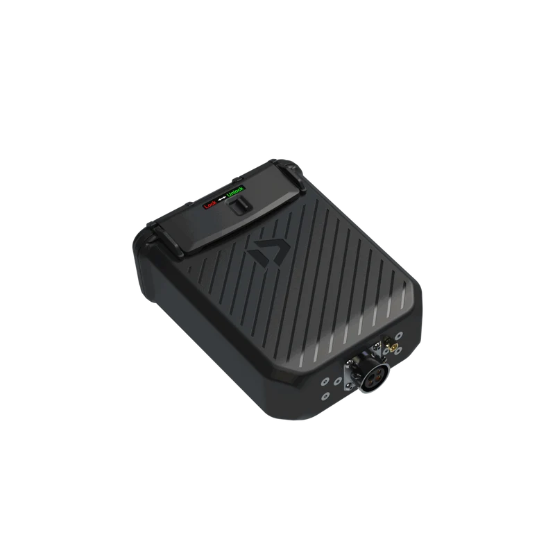 Battery box with antenna plug
