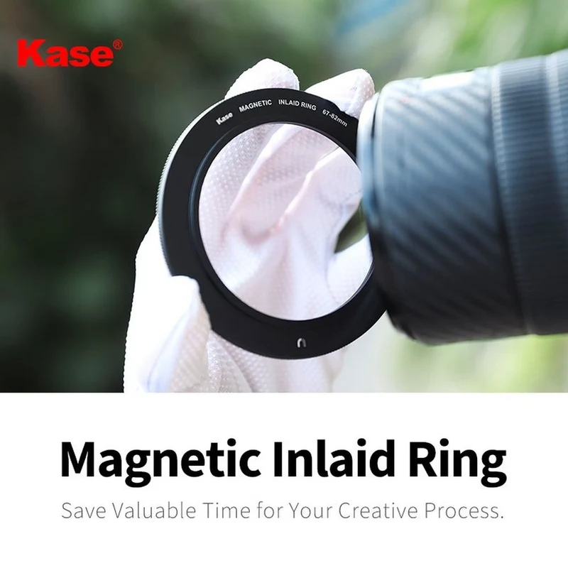 Kase Revolution Bague incrustée magnétique 72-77mm