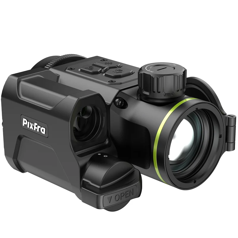 PIXFRA Taurus T435 LRF Monocular Térmico Acoplable con Medidor de Distancia Laser