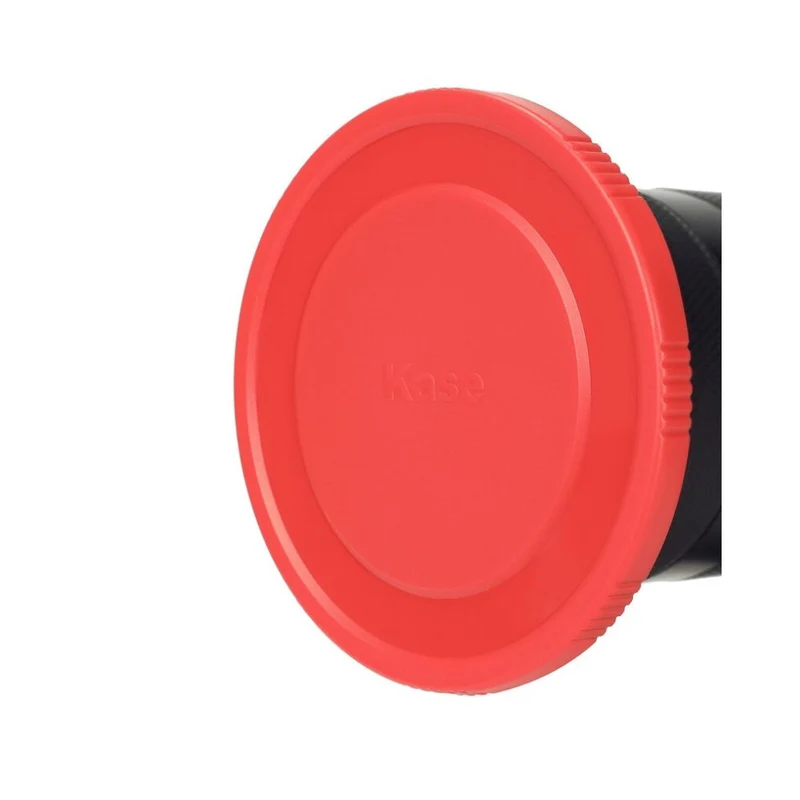 Kase Armour capuchon d'objectif rouge