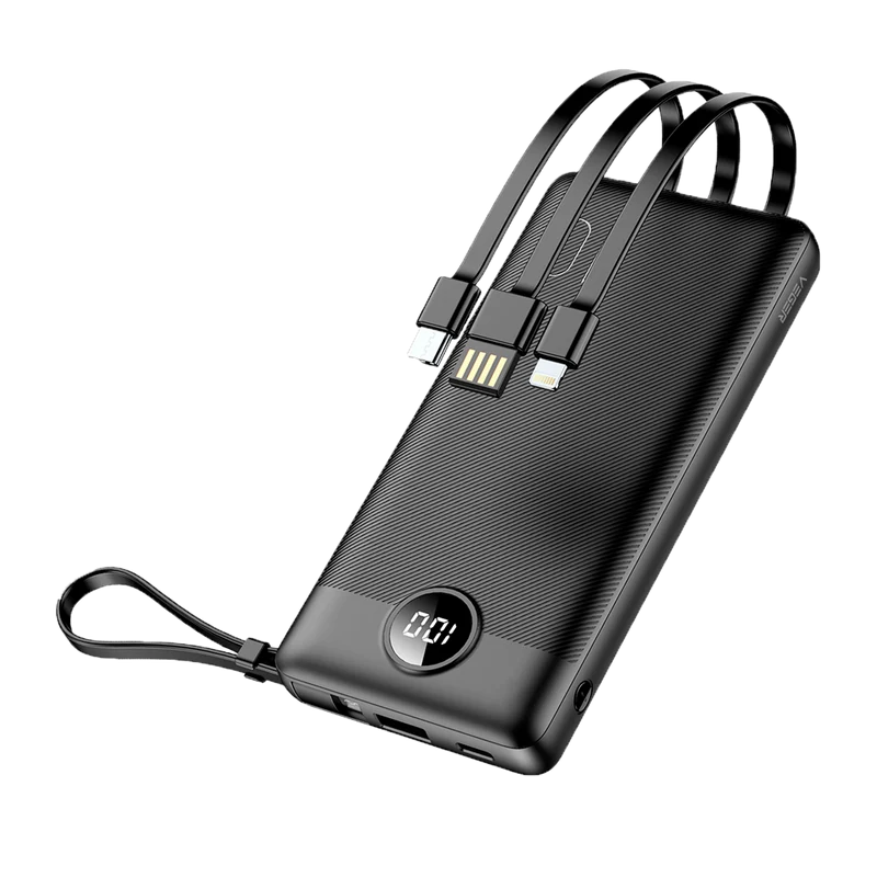 VEGER Power bank con pantalla LCD