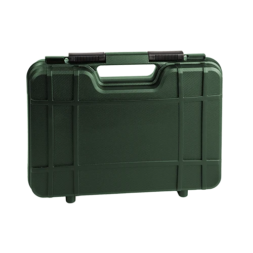 Pistolenkoffer aus Polypropylen, PistKof 31x21x6,5 NS Grün