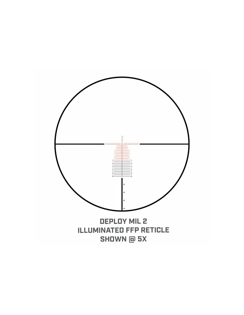 Visor BUSHNELL MATCH PRO ED 5-30x56 Side Focus Deploy MIL 2 FFP ilum.