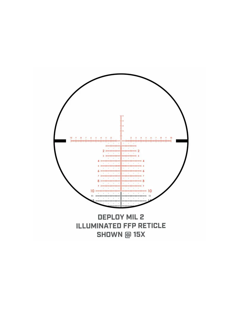 Visor BUSHNELL MATCH PRO ED 5-30x56 Side Focus Deploy MIL 2 FFP ilum.