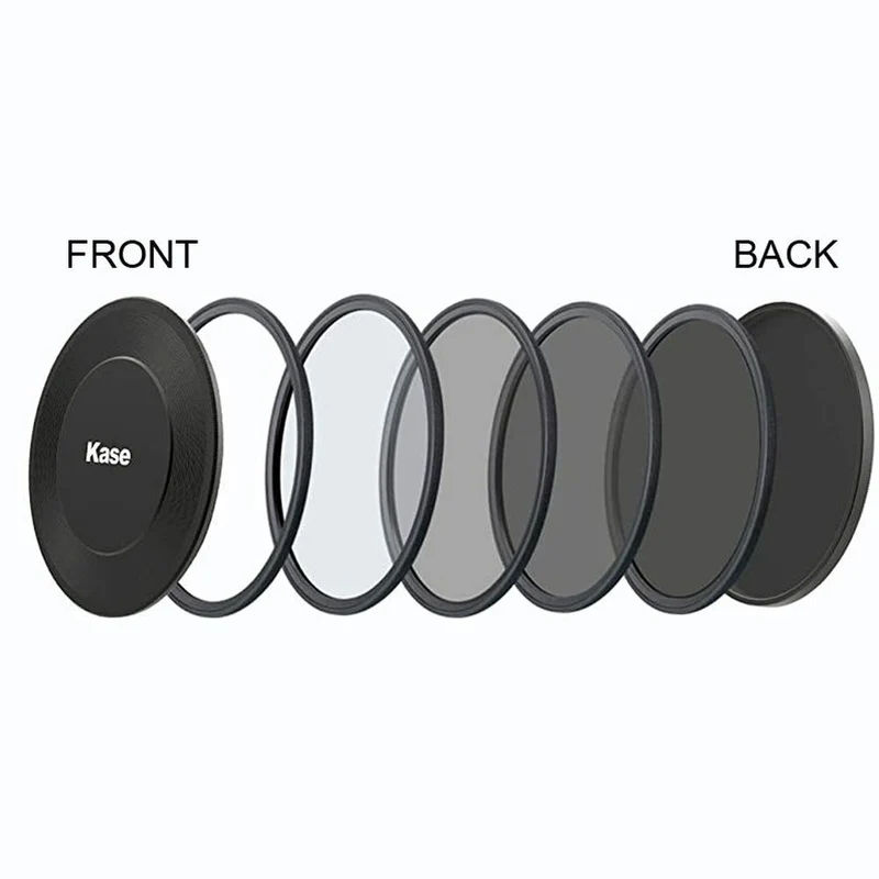 Kase Capuchon magnétique pour filtre/objectif arrière 82mm
