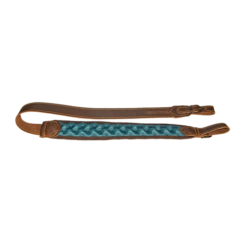 Gewehrriemen aus Wollfilz / Ranger-Leder – 50 mm