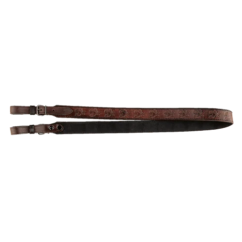 Gewehrriemen aus kräftigem Leder, Gewehrrie.Präg. Gu (32225-46)