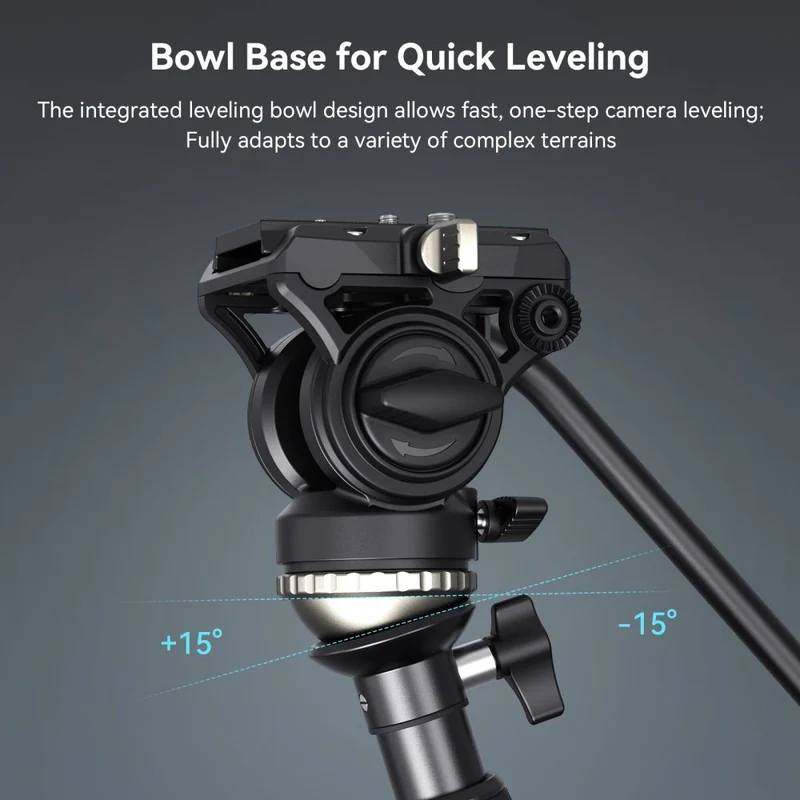 SmallRig 4475 Kit trépied vidéo CT210