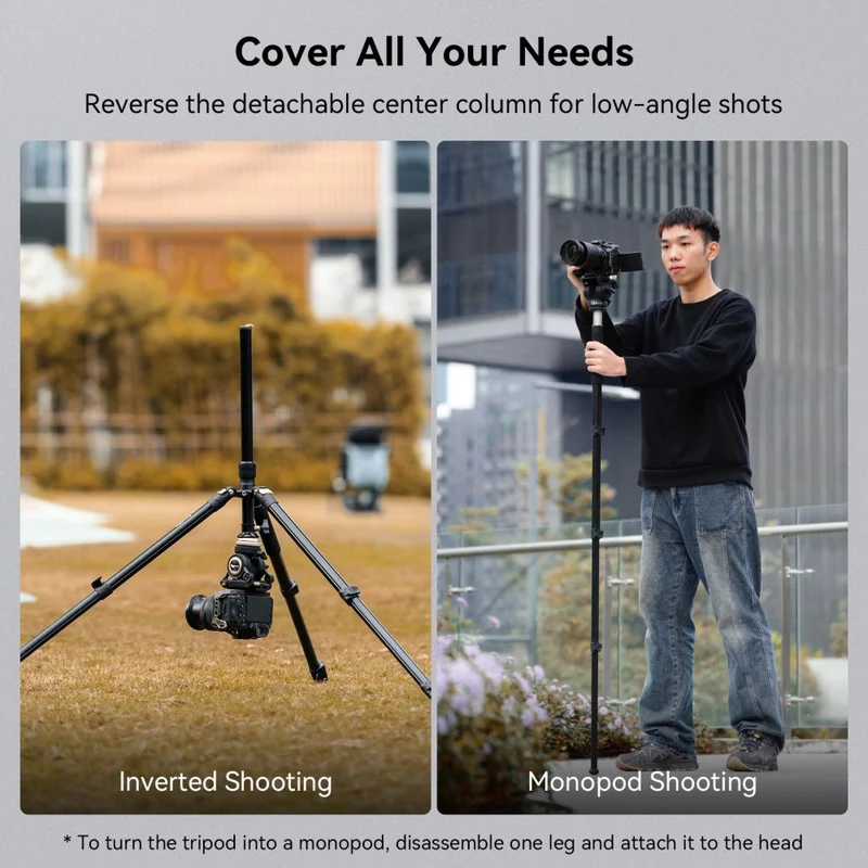 SmallRig 4475 Kit trépied vidéo CT210