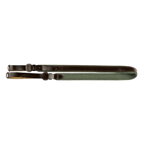 Gewehrriemen aus kräftigem Leder, Gewehrrie.m.Gurt Rf