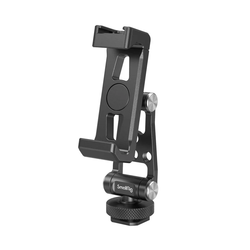 SmallRig 4382 Porte-téléphone en métal avec fixation à sabot froid