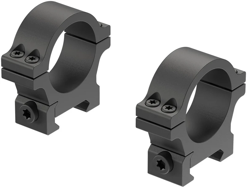 Juego de Anillas LEUPOLD Open Range Cross-Slot 30mm. [Fijas] - Bajas